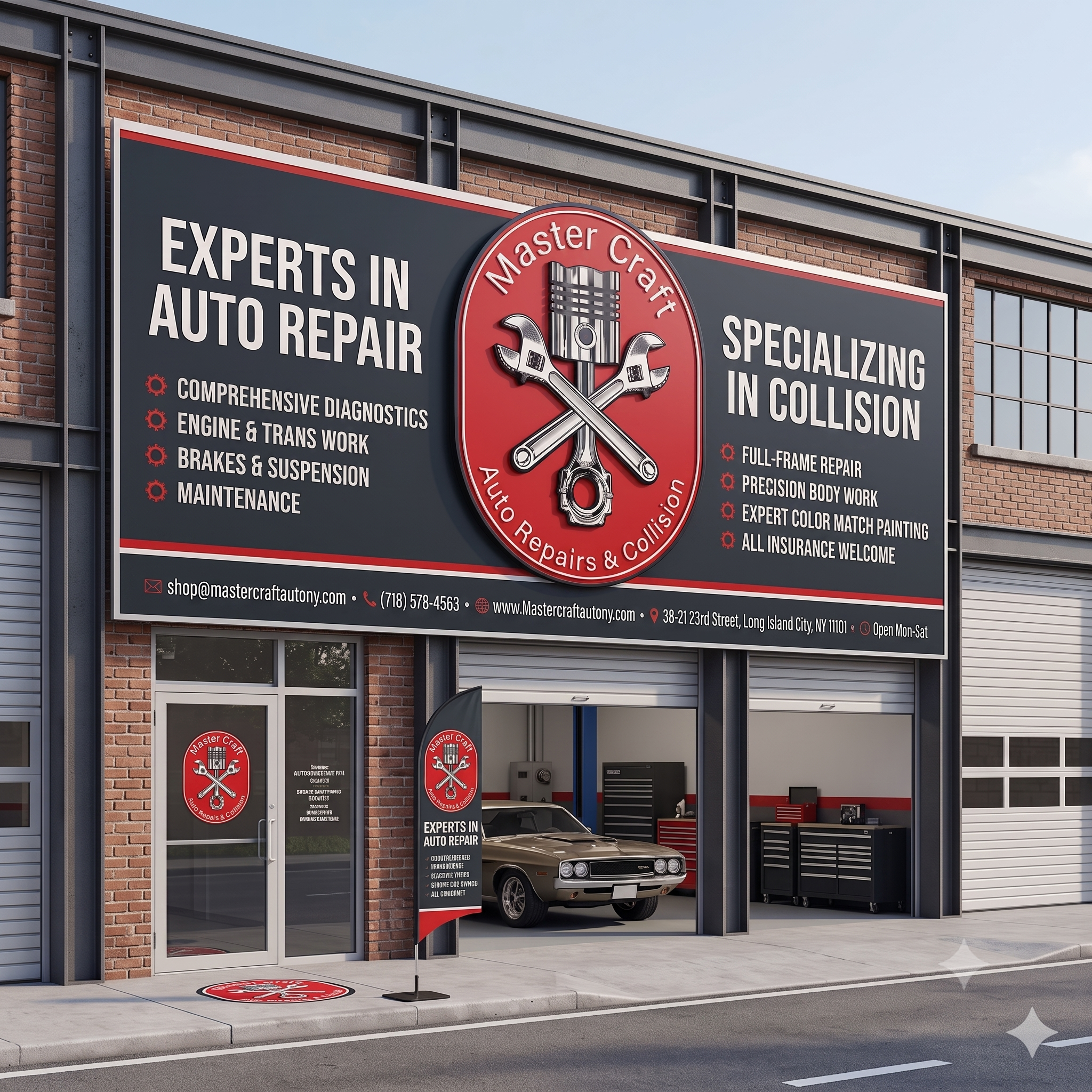 MasterCraft Auto Repair & Collision storefront